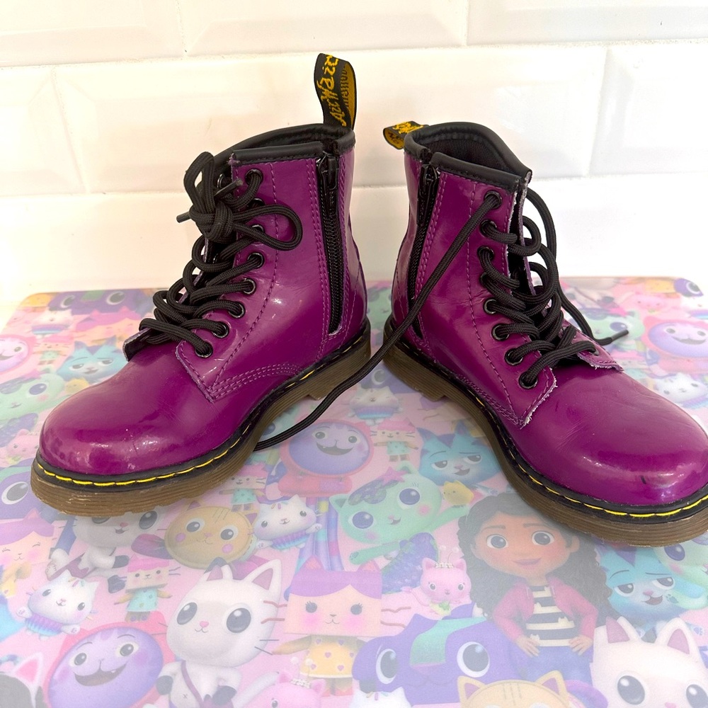 Dr Martens Delaney Purple Kids US size 11